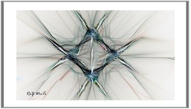 Print of Abstract Interiors Digital by Raz Write