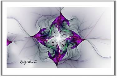 Print of Abstract Home Digital by Raz Write