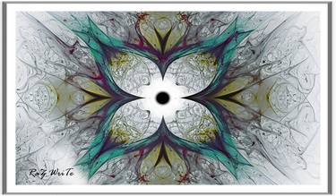 Print of Abstract Expressionism Botanic Digital by Raz Write