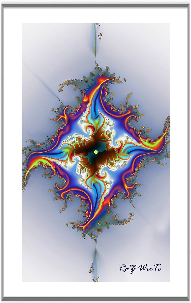 Pythia Piece 0223 Digital by Raz Write Saatchi Art Singapore 