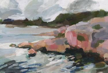 Original Impressionism Seascape Paintings by Rebecca Landmér