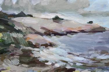 Original Impressionism Seascape Paintings by Rebecca Landmér