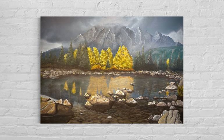 Original Realism Landscape Painting by Amber Hansen