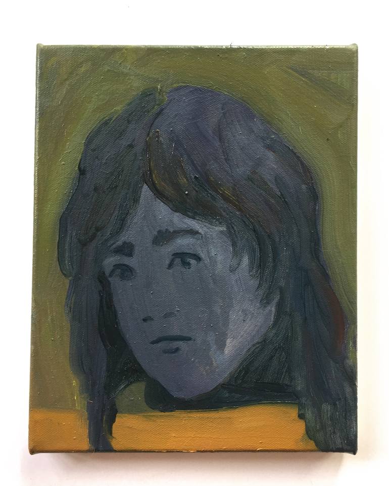 Original Impressionism People Painting by Carina Chang