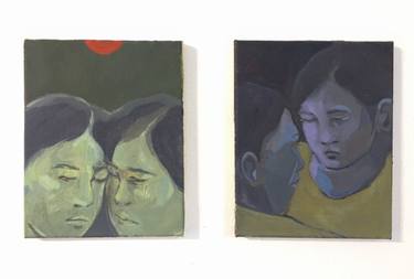 Original People Paintings by Carina Chang