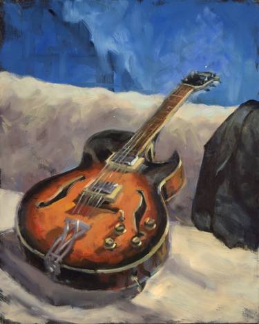 Original Figurative Music Paintings by James Budden
