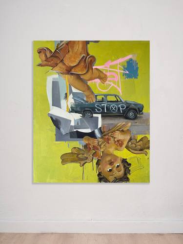 Print of Abstract Automobile Paintings by Mykhailo Korobkov