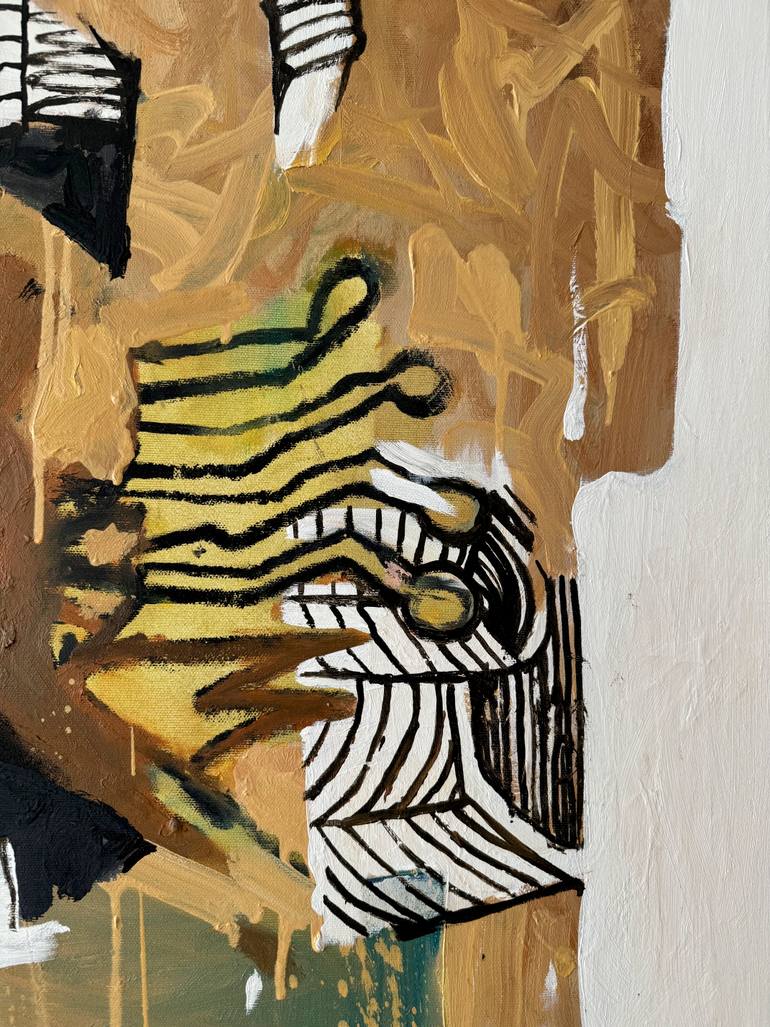 Original Abstract Painting by Mykhailo Korobkov