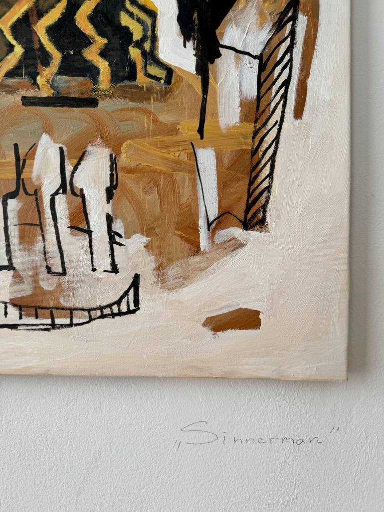 Original Abstract Painting by Mykhailo Korobkov