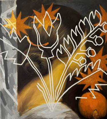 Original Contemporary Botanic Paintings by Mykhailo Korobkov