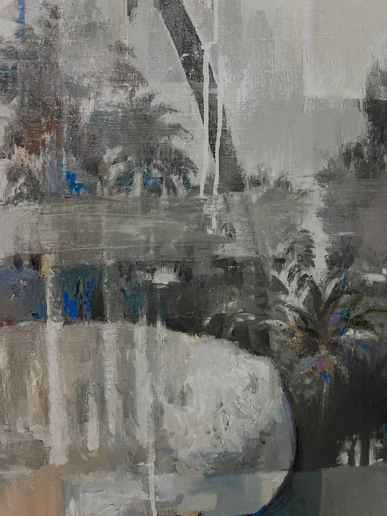 Original Art Nouveau Abstract Painting by Mykhailo Korobkov