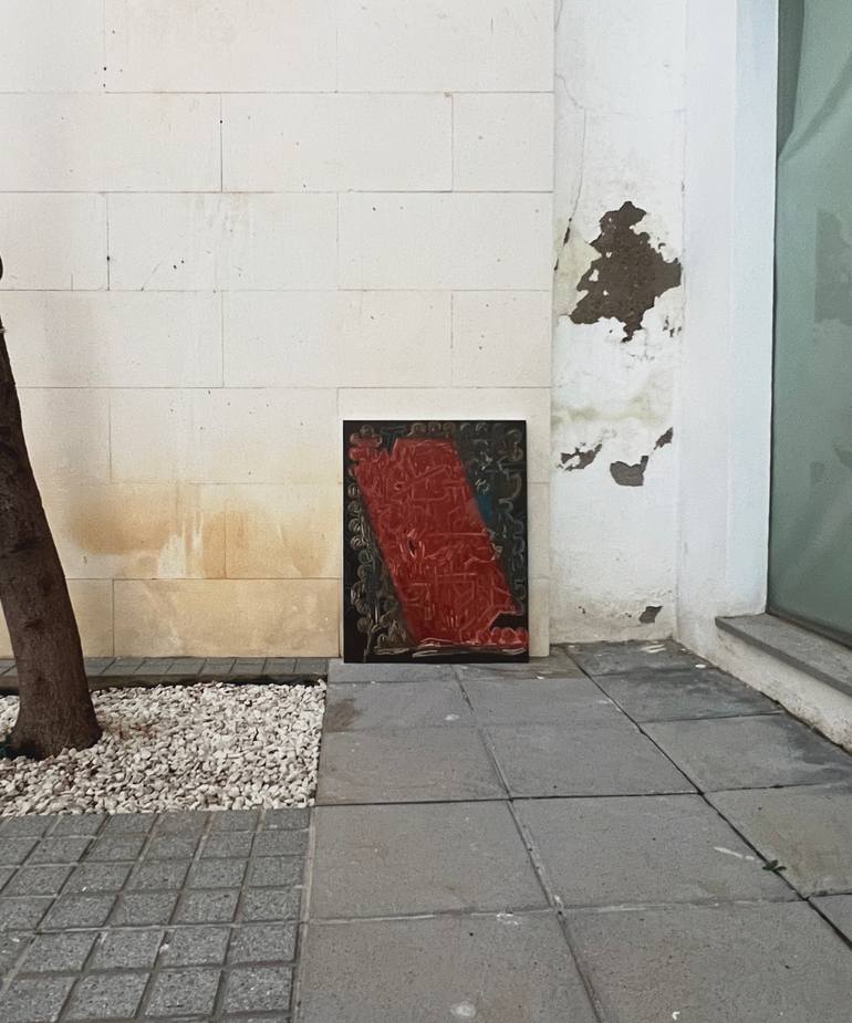 Original Abstract Painting by Mykhailo Korobkov