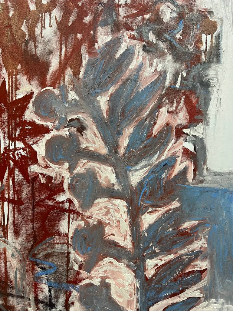 Original Art Nouveau Abstract Painting by Mykhailo Korobkov