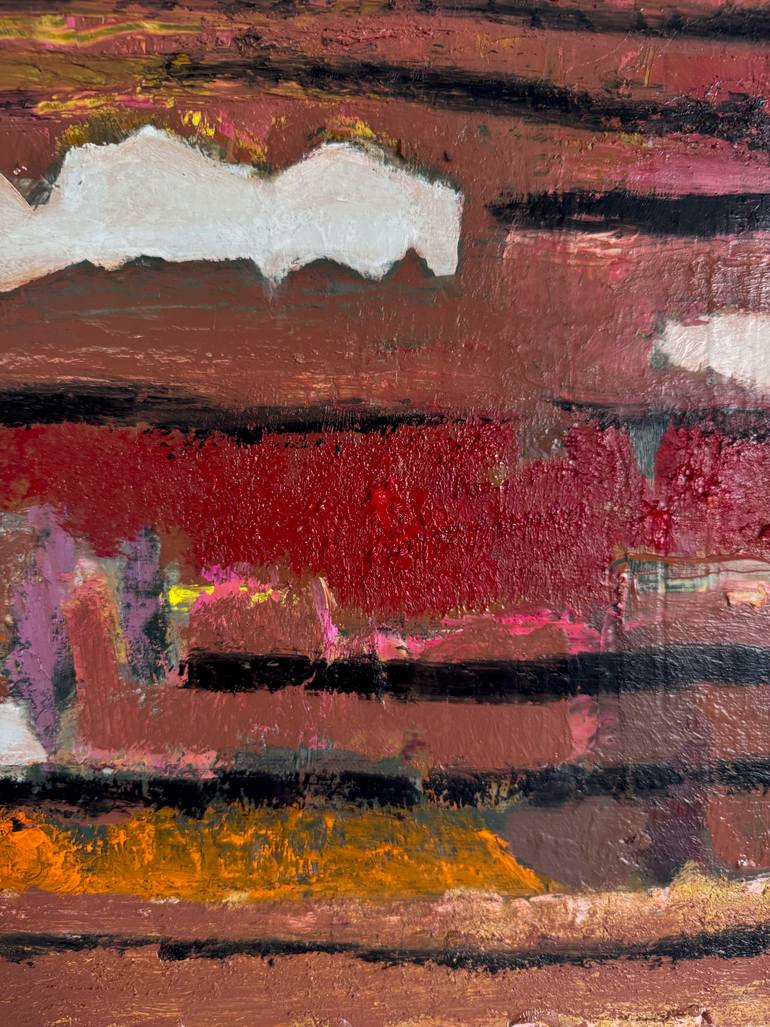 Original Abstract Nature Painting by Mykhailo Korobkov