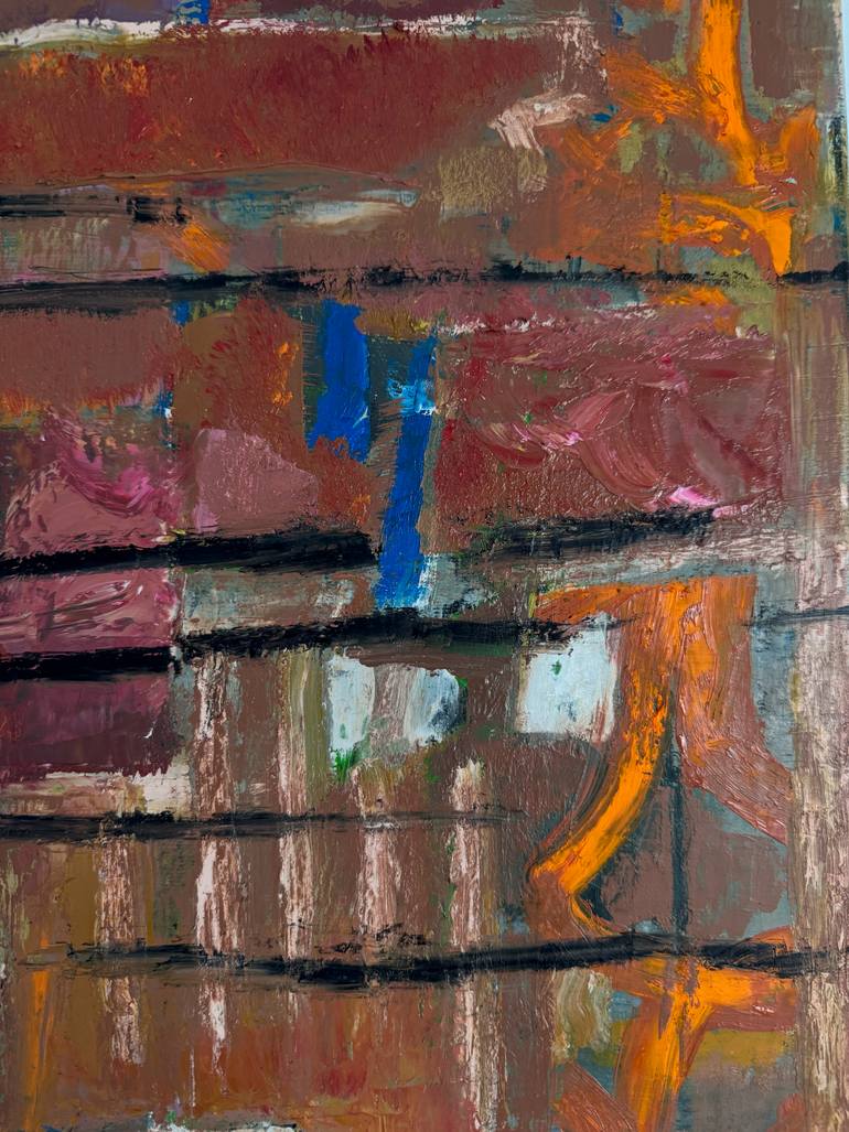 Original Abstract Nature Painting by Mykhailo Korobkov