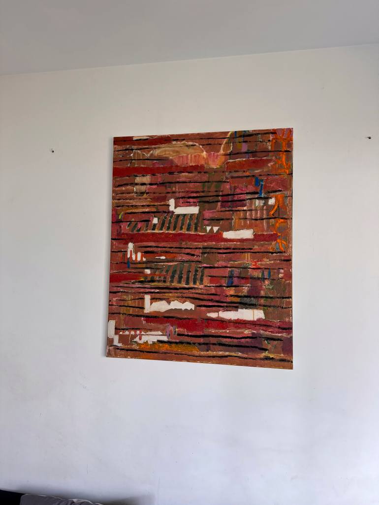 Original Abstract Nature Painting by Mykhailo Korobkov