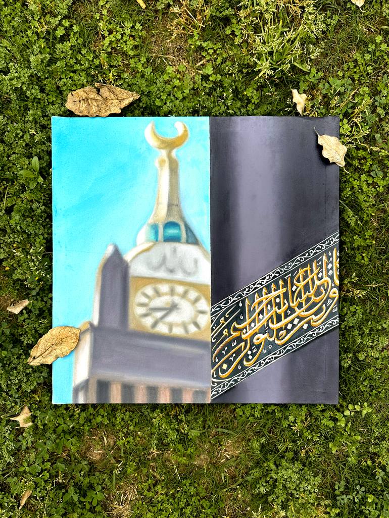 Original Realism Calligraphy Painting by Mufeez Ur Rehman
