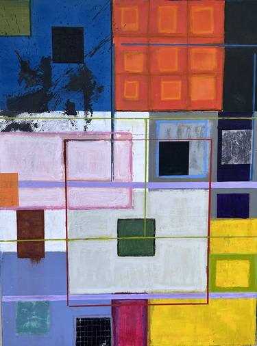 Original Modern Abstract Paintings by Theresa Grohovsky