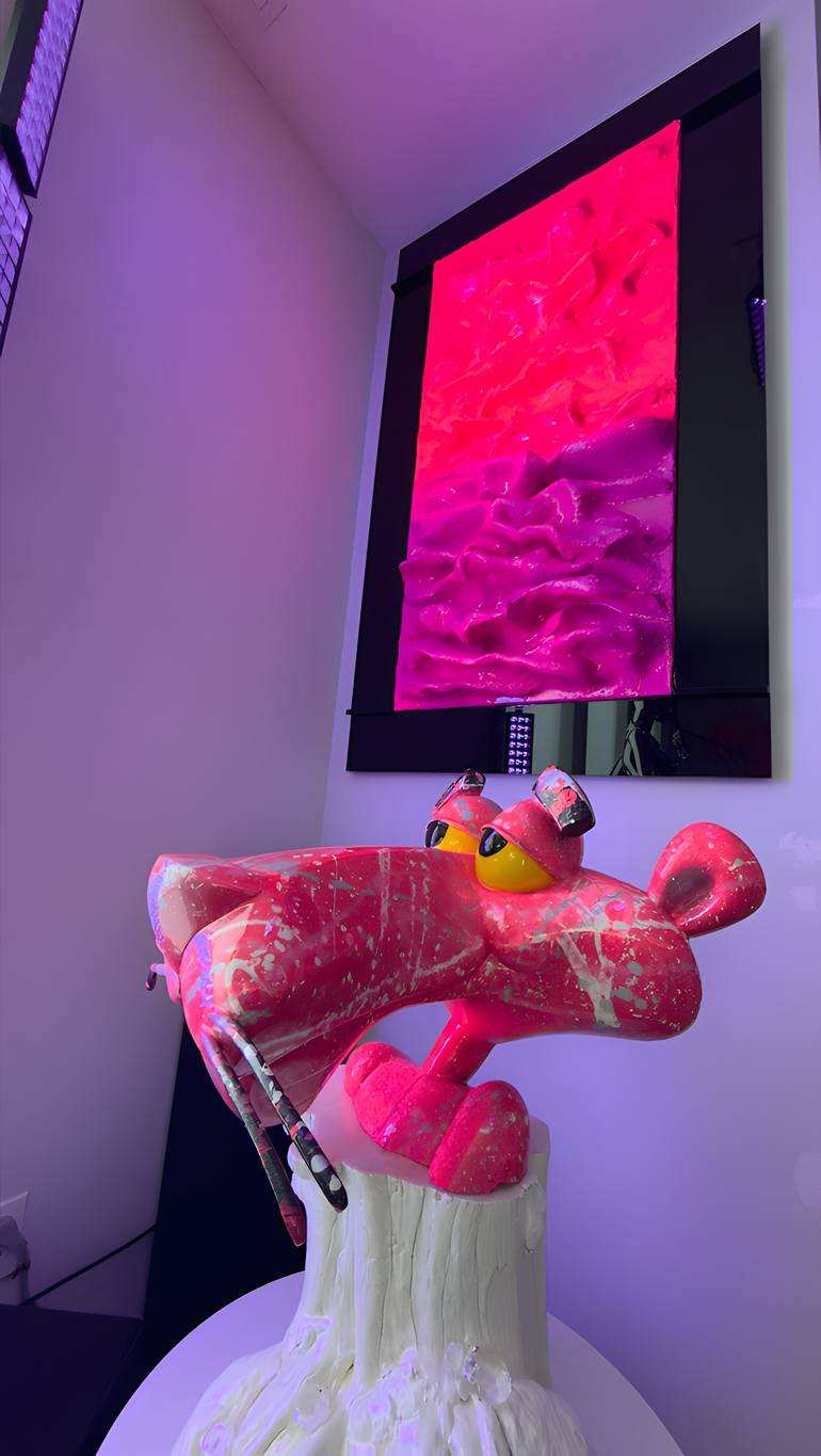 Original Pop Art Cartoon Sculpture by Hypnotiq Xperience