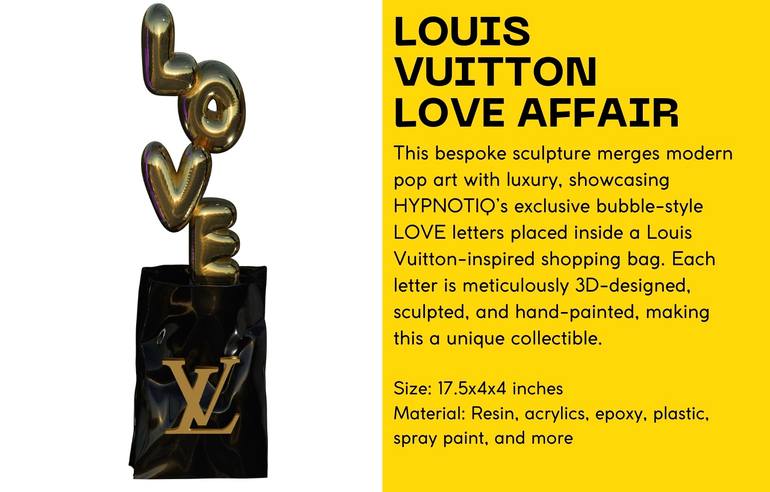 Original Modernism Love Sculpture by Hypnotiq Xperience