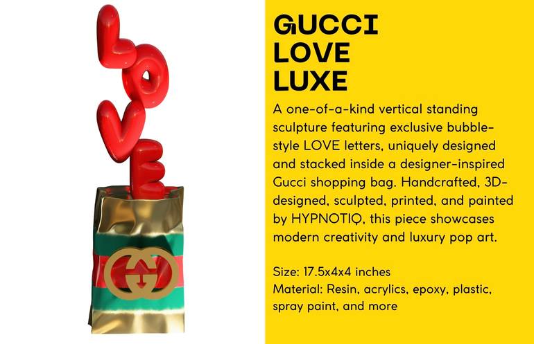Original Modernism Love Sculpture by Hypnotiq Xperience