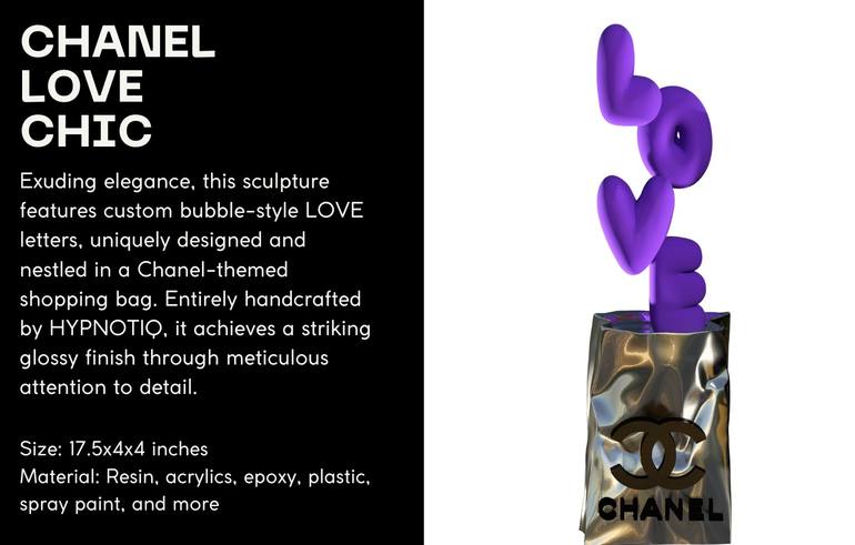 Original Modernism Love Sculpture by Hypnotiq Xperience