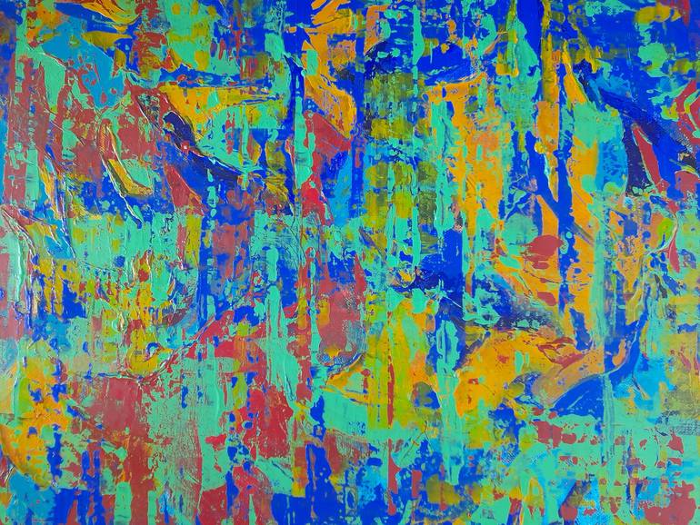 Original Abstract Painting by Stephen Sargeant