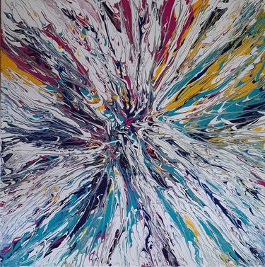 Original Abstract Expressionism Abstract Painting by Stephen Sargeant