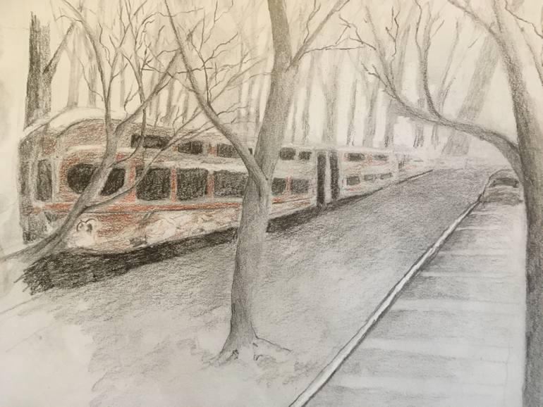 Original Documentary Other Drawing by Linda Webb-Varian