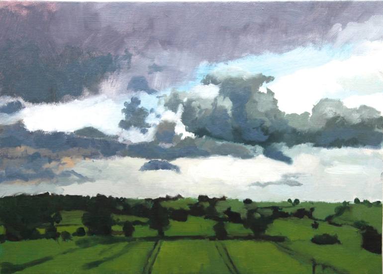 English Country Painting by Kim Eleanor Stonehouse | Saatchi Art