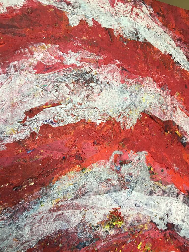 Original Abstract Expressionism Abstract Painting by JFM Masson