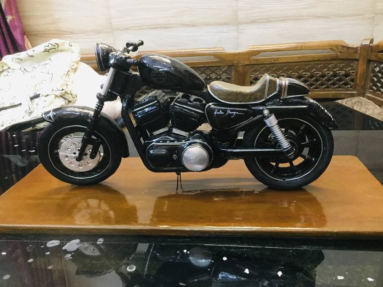 Original Bike Sculpture by Gautam Banga