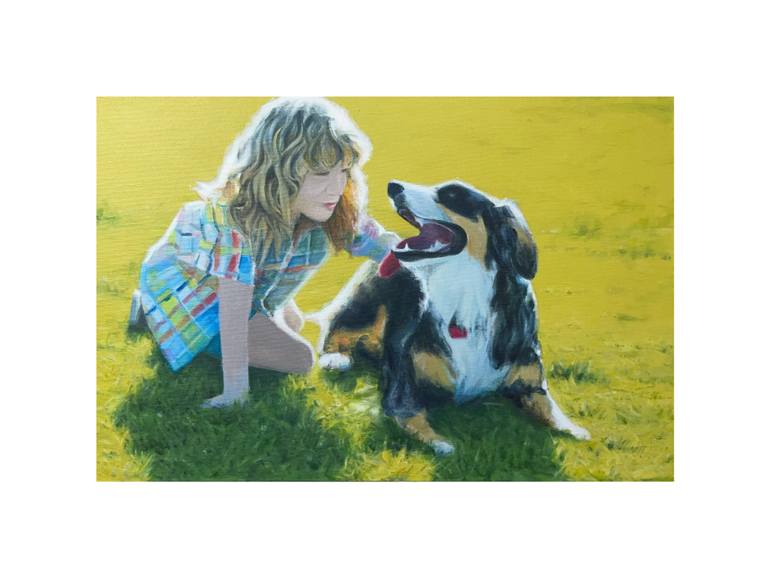 Original Figurative People Painting by Gautam Banga