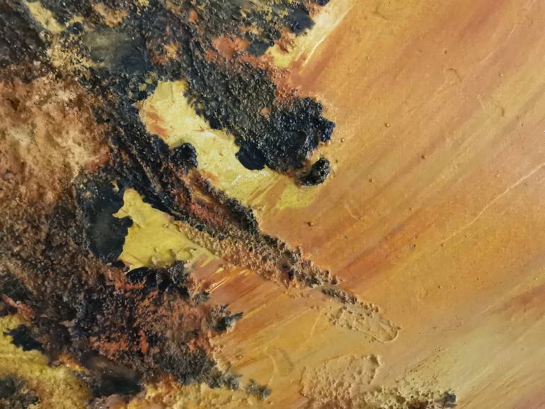Original Abstract Landscape Painting by Maximo Simon Walther
