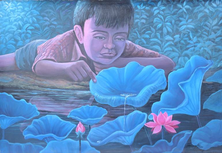 Original Conceptual Other Painting by Muhammad Haneepha