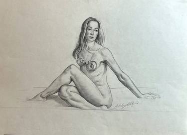 Original Fine Art Body Drawings by Michelangelo Valenti