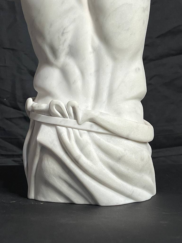 Original Classicism Men Sculpture by Michelangelo Valenti