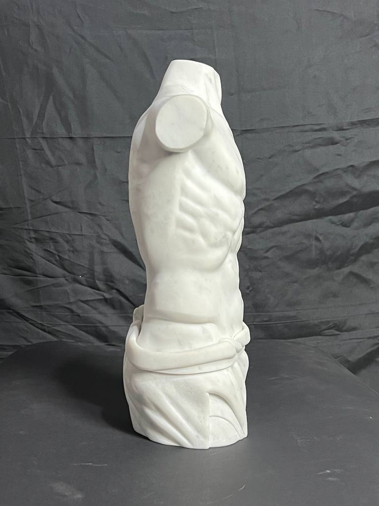 Original Classicism Men Sculpture by Michelangelo Valenti