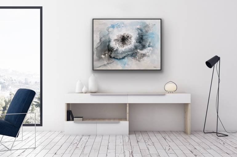 Original Abstract Patterns Painting by Indie Ru