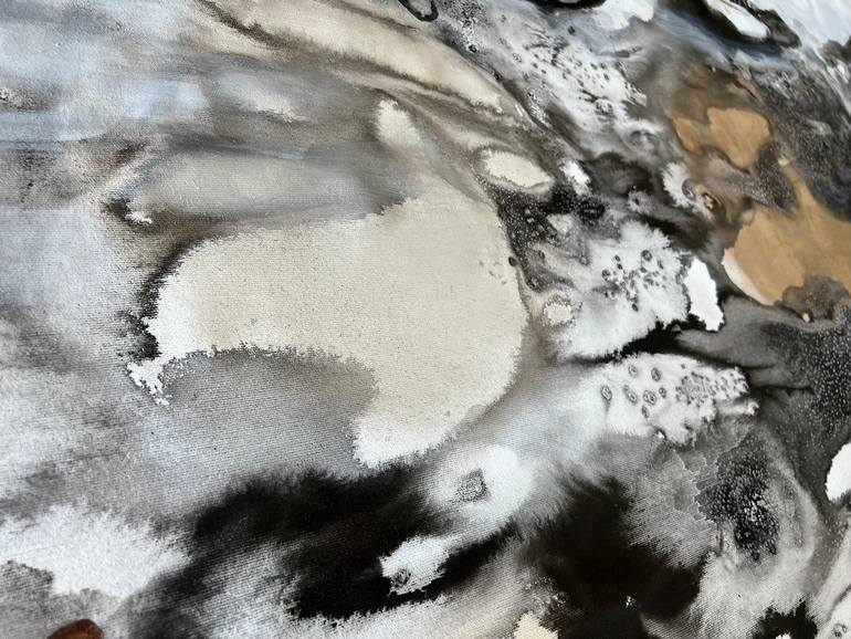 Original Abstract Expressionism Abstract Painting by Indie Ru