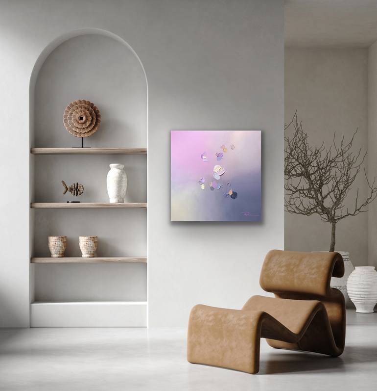 Original Impressionism Abstract Painting by Indie Ru