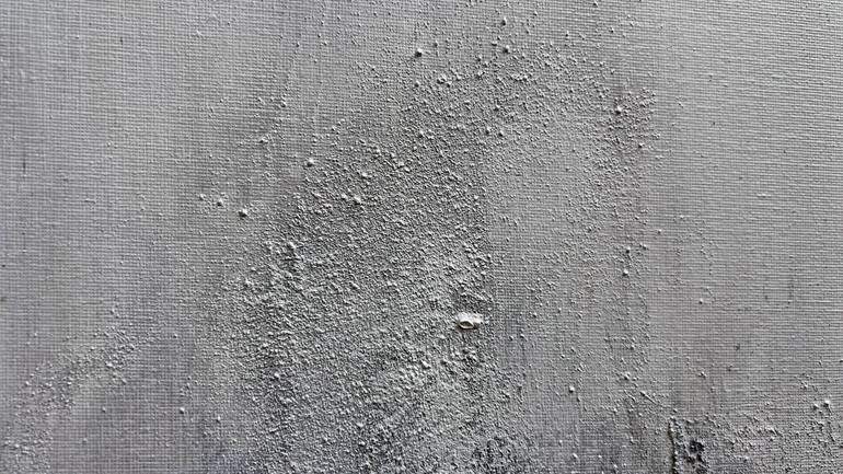Original Black & White Abstract Painting by Indie Ru