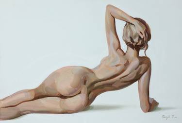 Print of Fine Art Nude Paintings by Valentina Chernykh-Kip