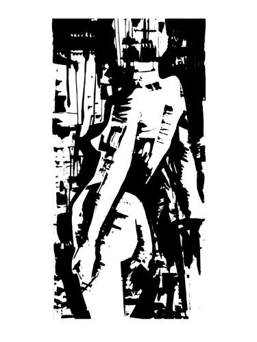 Print of Figurative Body Printmaking by Solomiia Petryk