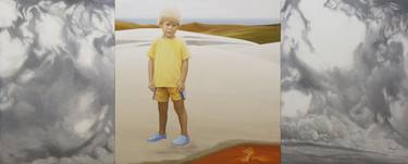 Original Figurative Children Paintings by Annaluce AGLIETTO