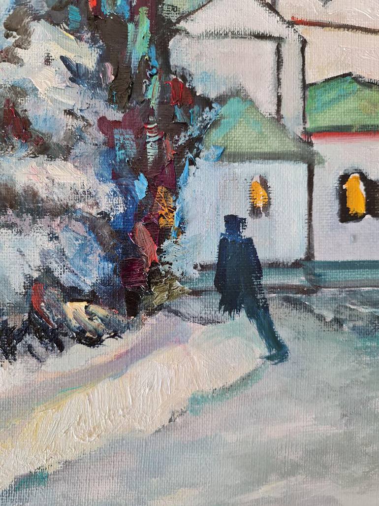 Original Contemporary Architecture Painting by Elena Turgeneva