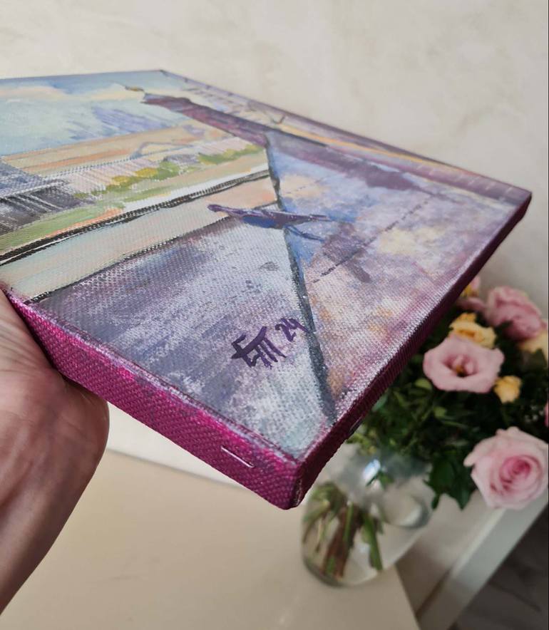 Original Contemporary Architecture Painting by Elena Turgeneva