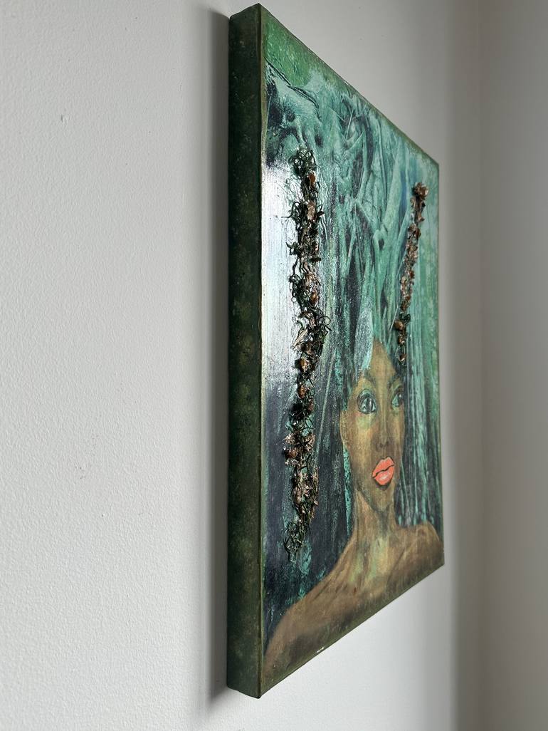 Original Contemporary Women Mixed Media by Shawn Rhea