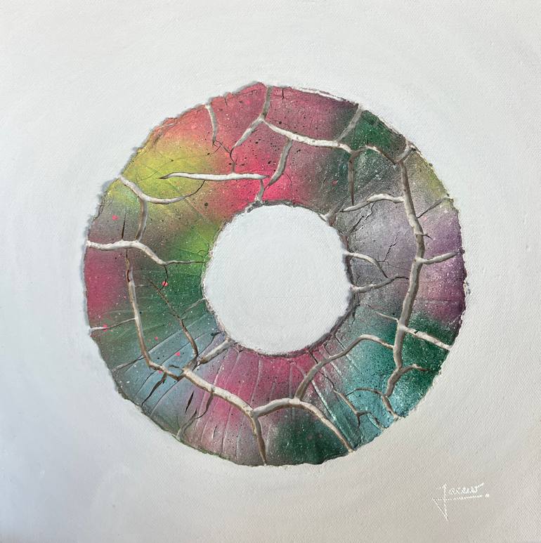 Original Contemporary Abstract Painting by Janine Weller