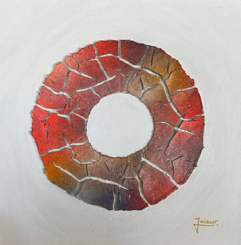 Original Contemporary Abstract Painting by Janine Weller